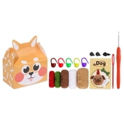 Crochet for Beginners Cartoon Dog Craft for Adults Kids Crochet Lovers Wool Yarn Thread Crocheting
