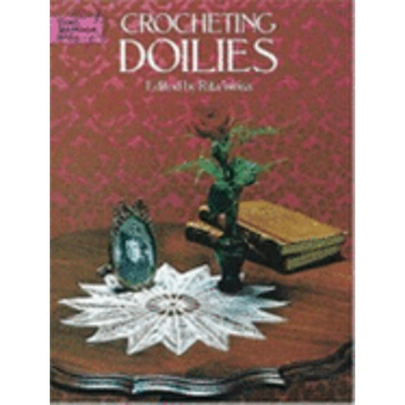 Pre-Owned Crocheting Doilies, Dover Needlework, by Rita Weiss (Editor), (Paperback), Home, Hobbies, & Garden, English