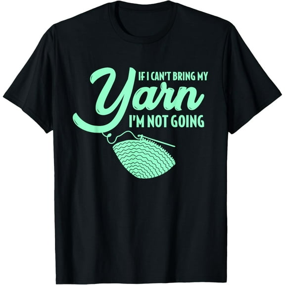 Crocheting Knitting Yarn T-Shirt