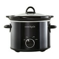 thumbnail image 1 of Crock-Pot 2 Quart Round Manual Slow Cooker, Black, 1 of 5