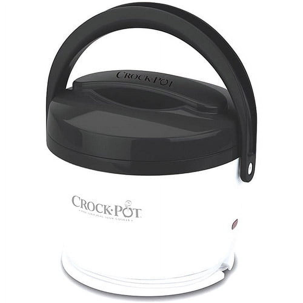 Crock-Pot Stainless Steel Lunch Crock Food Warmer, Red-White, 20 Ounce –  ShopBobbys