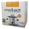 thumbnail image 1 of Crock-Pot 2qt Slow Cooker - Classic Stainless Steel, 1 of 4