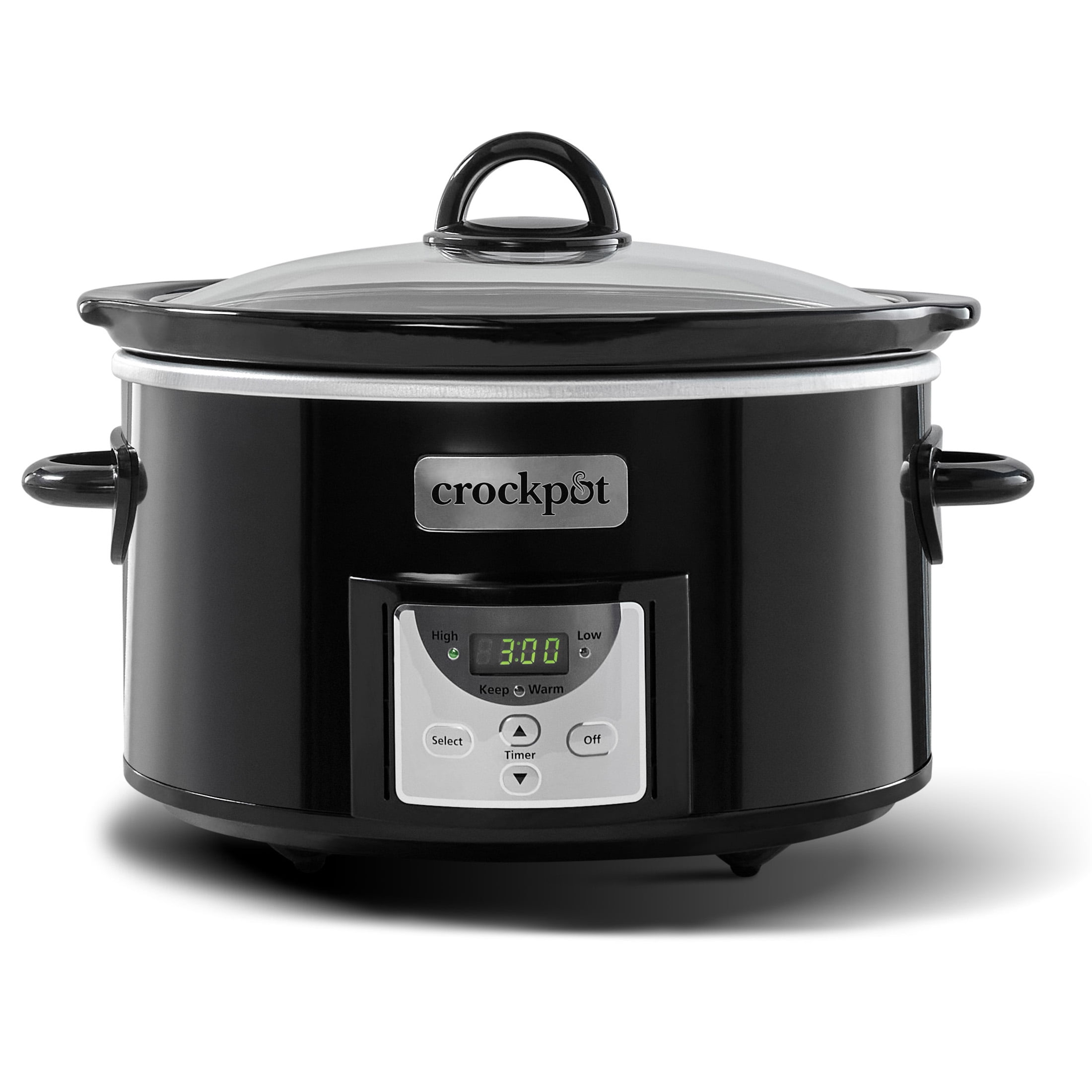 Open Box Crock-Pot 4 Qt Digital Count Down Slow Cooker