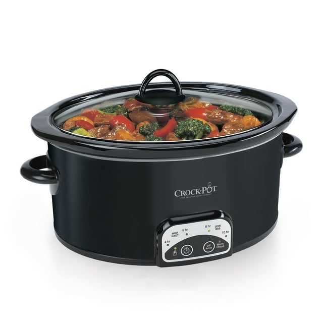 Crock-Pot 4-Quart Smart-Pot Slow Cooker (SCCPVP400-B) - Walmart.com