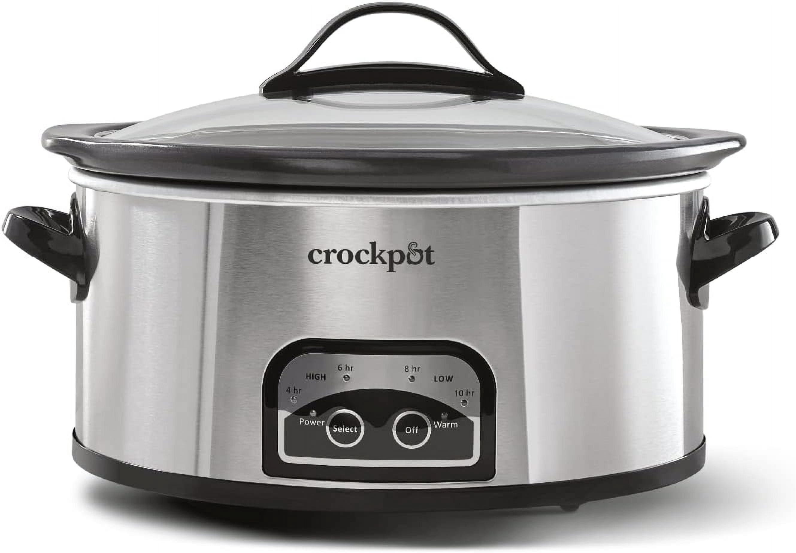 Crock-Pot 6 Quart Programmable Slow Cooker with Timer and Auto Food ...