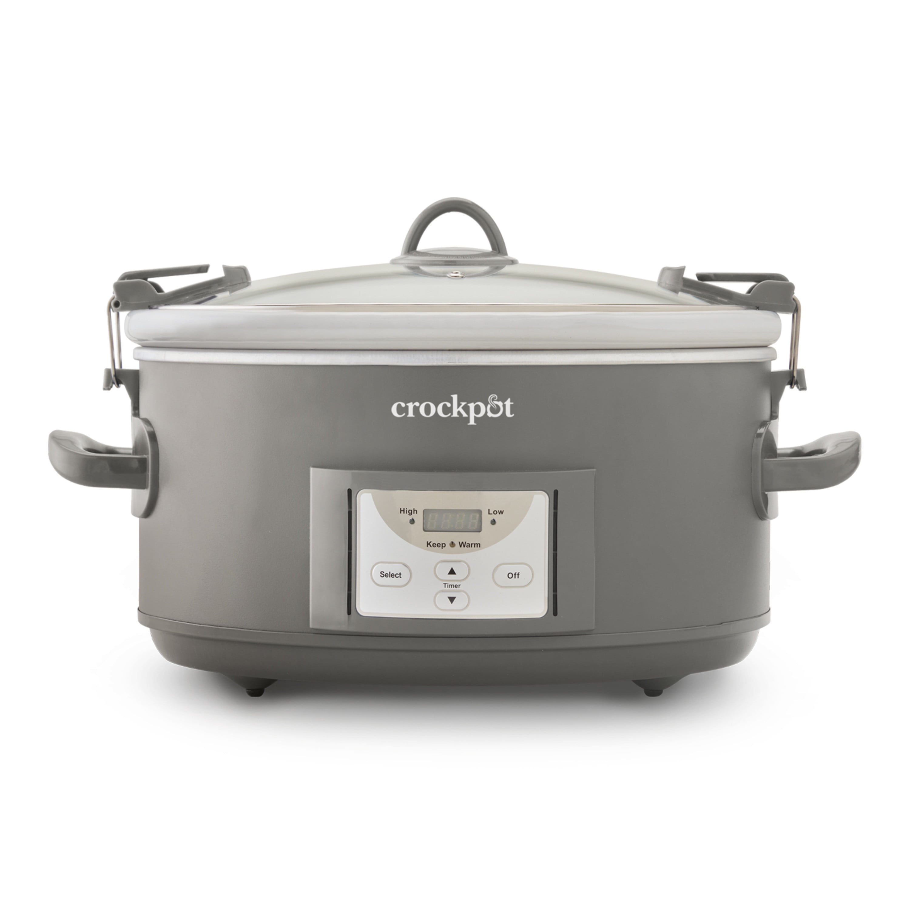 Crock-Pot 6 Quart Programmable Cook & Carry Slow Cooker with Digital Timer