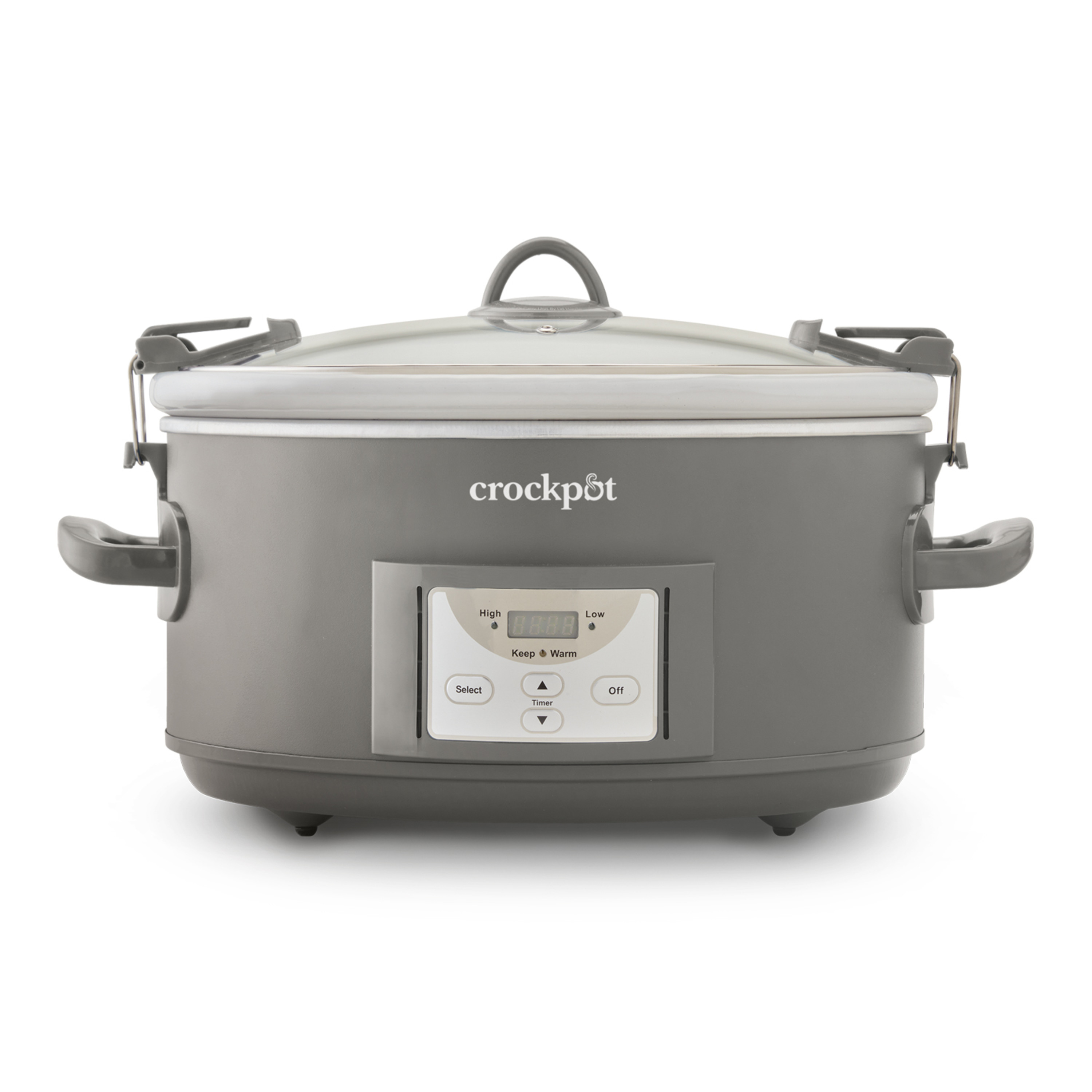 CrockPot® 8Quart Manual Slow Cooker, Stainless Steel with Little