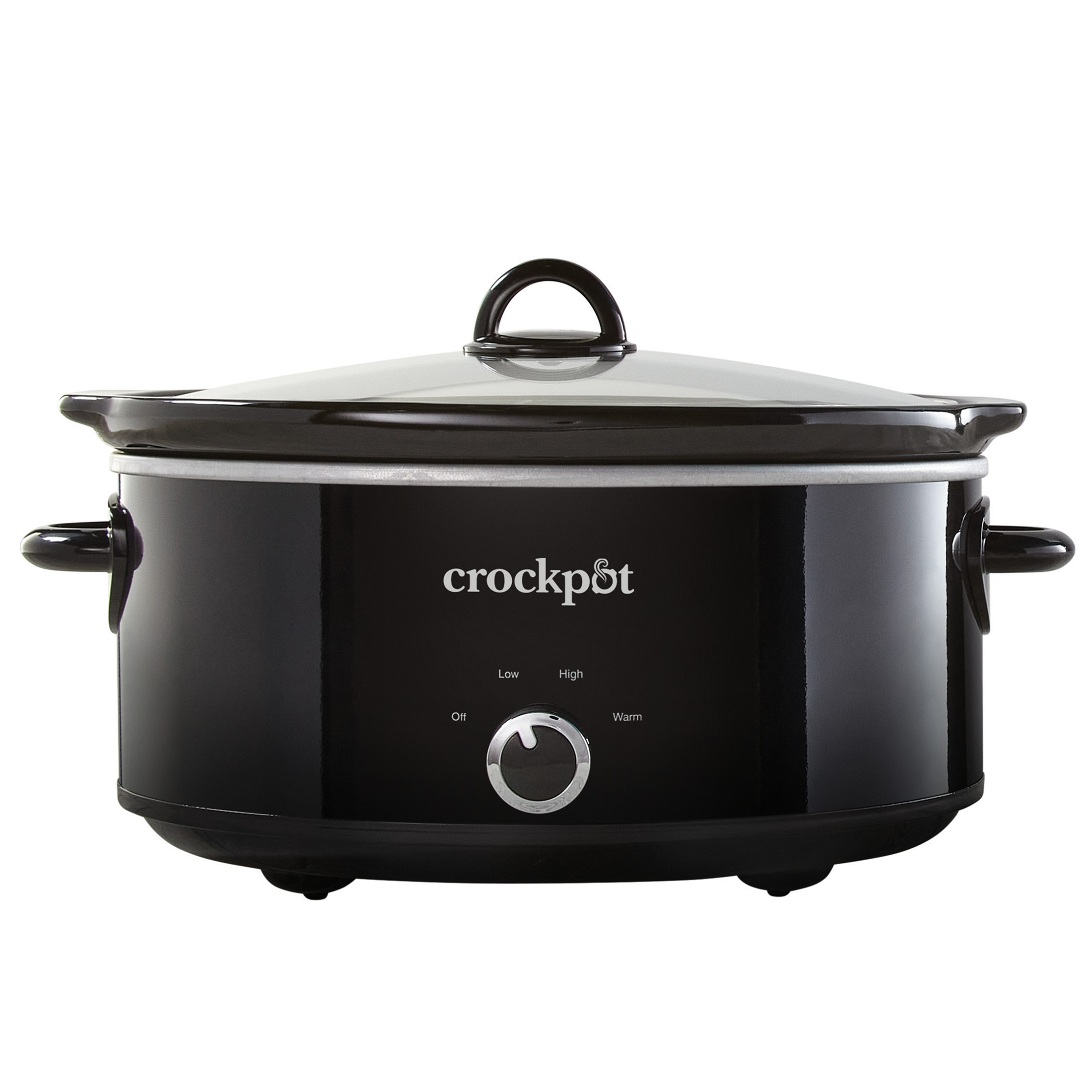 Crock-Pot 7-Quart Manual Slow Cooker, Black - image 1 of 8