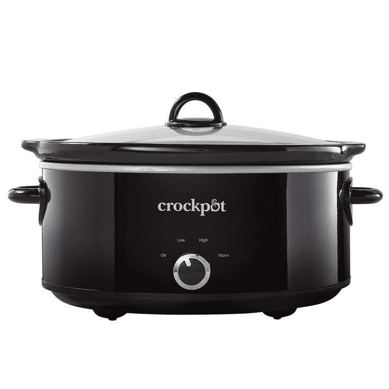 7QT Slow cooker pot compatible with 7qt Crock pot slow cooker with  Stainless Steel housing(FREE Slow Cooker & Glass Lid INCLUDED)