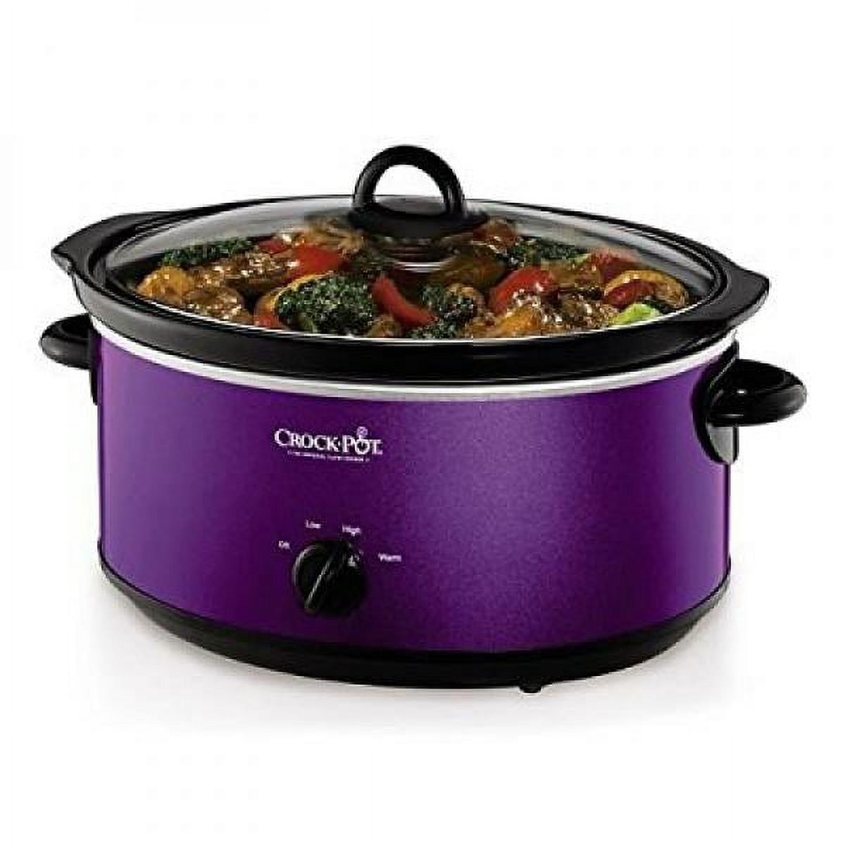 Crock-Pot 7-qt. Slow Cooker Purple SCV700-KP