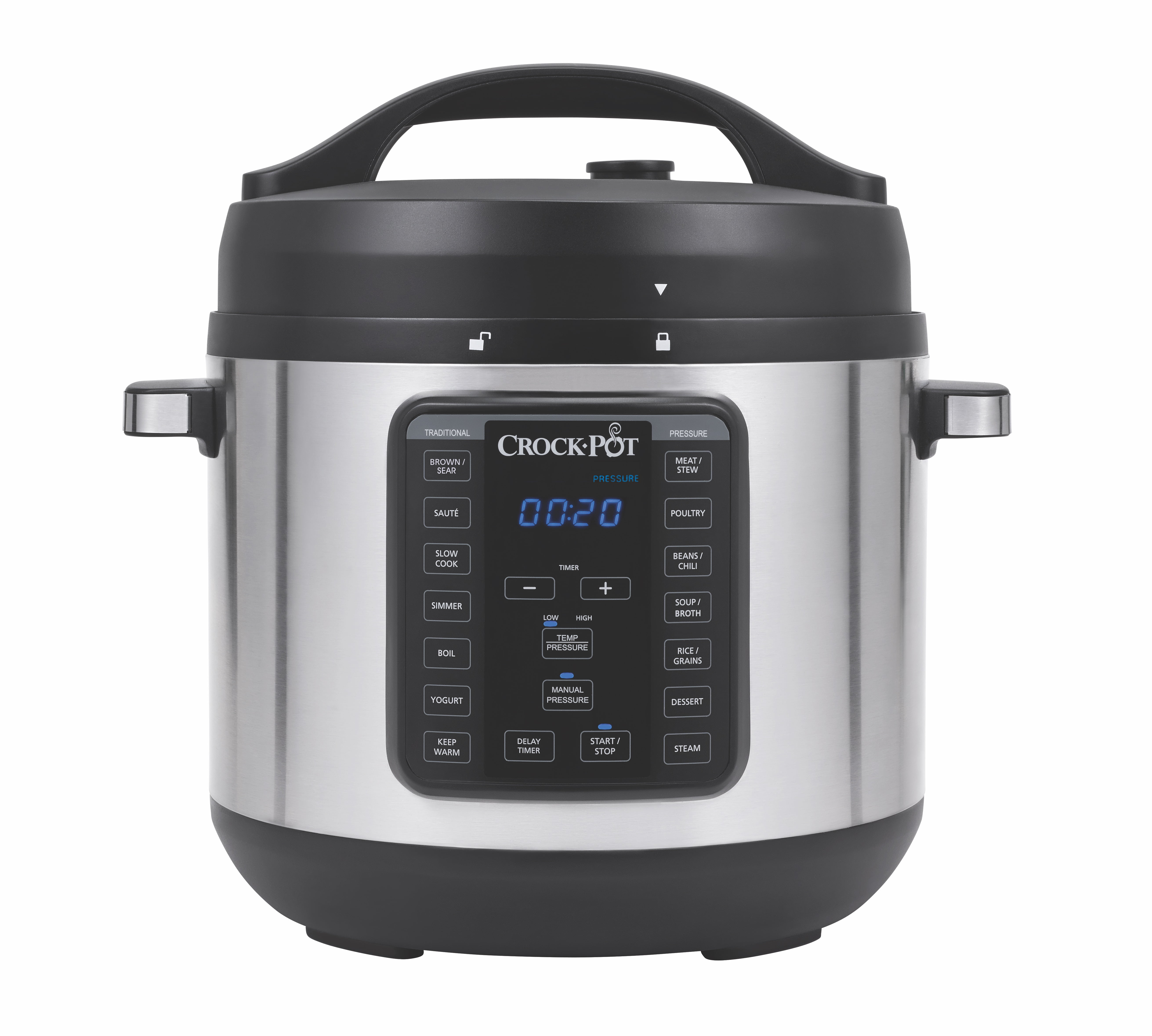 Crock Pot 8 Qt 8 in 1 Multi Use express crock programmable slow cooker