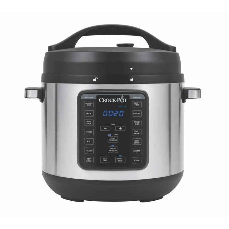 Crock Pot 8 Qt 8 in 1 Multi Use express crock programmable slow cooker Walmart