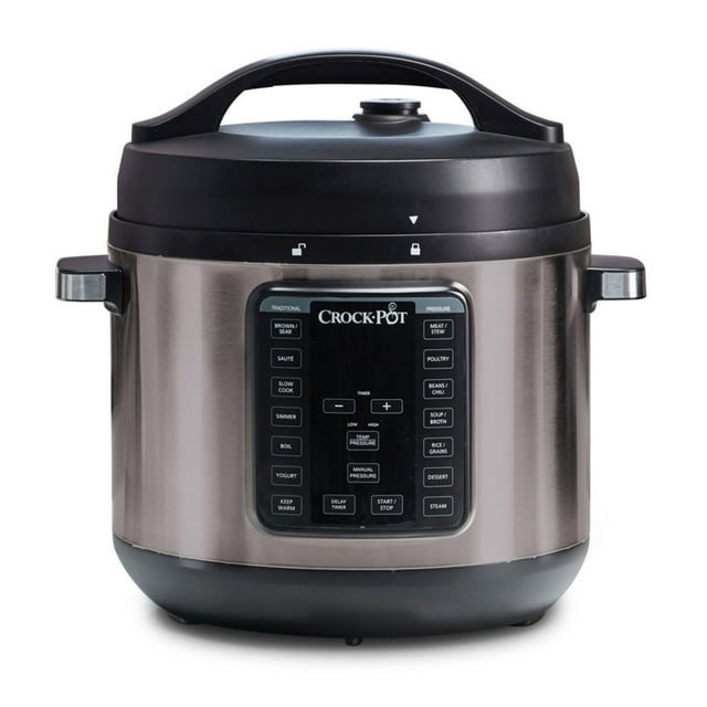 CrockPot 8 Quart 15 Function Programs Crock MultiCooker with Lid
