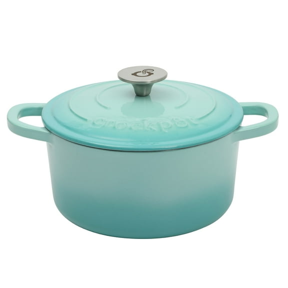 Crock Pot Artisan 3-Quart Dutch Oven - Aqua Blue