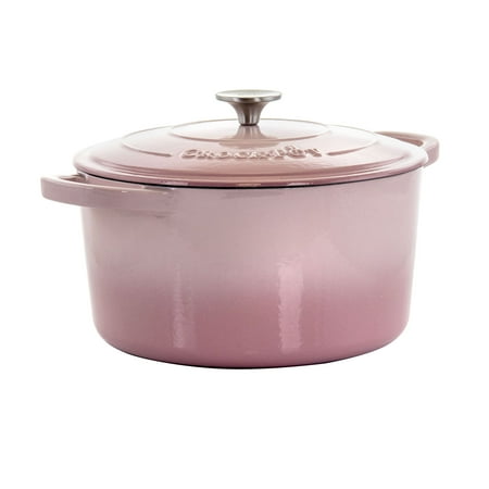 Crock Pot Artisan 7-Quart Round Dutch Oven - Pink