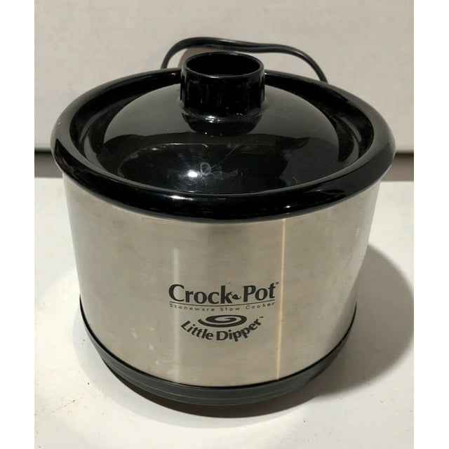 CrockPot Little Dipper Food Warmer, Silver