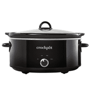 Crock-Pot® Manual 7-Quart Slow Cooker, Black