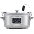 thumbnail image 1 of Crock-Pot Programmable 7-Quart Cook & Carry Slow Cooker with Sous Vide, Stainless Steel, 1 CT, 1 of 5