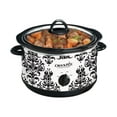 thumbnail image 1 of Crock-Pot SCR450-PT - Slow cooker - 4.5 qt - black damask pattern on white, 1 of 3