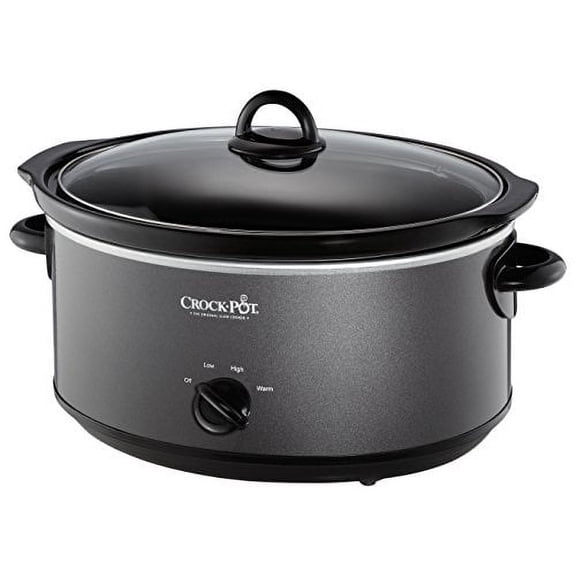 Crockpot SCV700-KC crock pot, 7 quarts, Charcoal