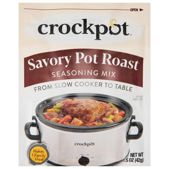 Crock Pot® Savory Pot Roast Seasoning Mix, 1.5 oz Packet