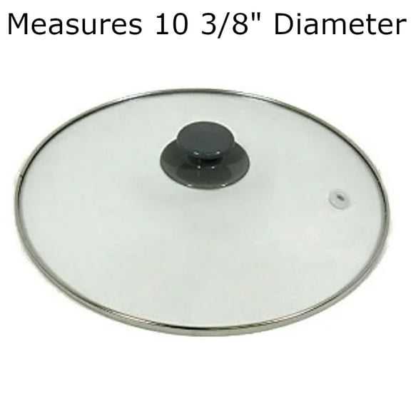 Crock Pot Slow Cooker 5, 6 Quart Round Glass Lid for Rival SCRC507-W