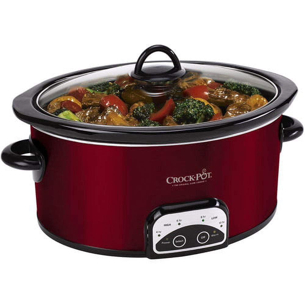 Crock-Pot® Cook & Carry™ Portable Slow Cooker - Red, 6 qt - Ralphs