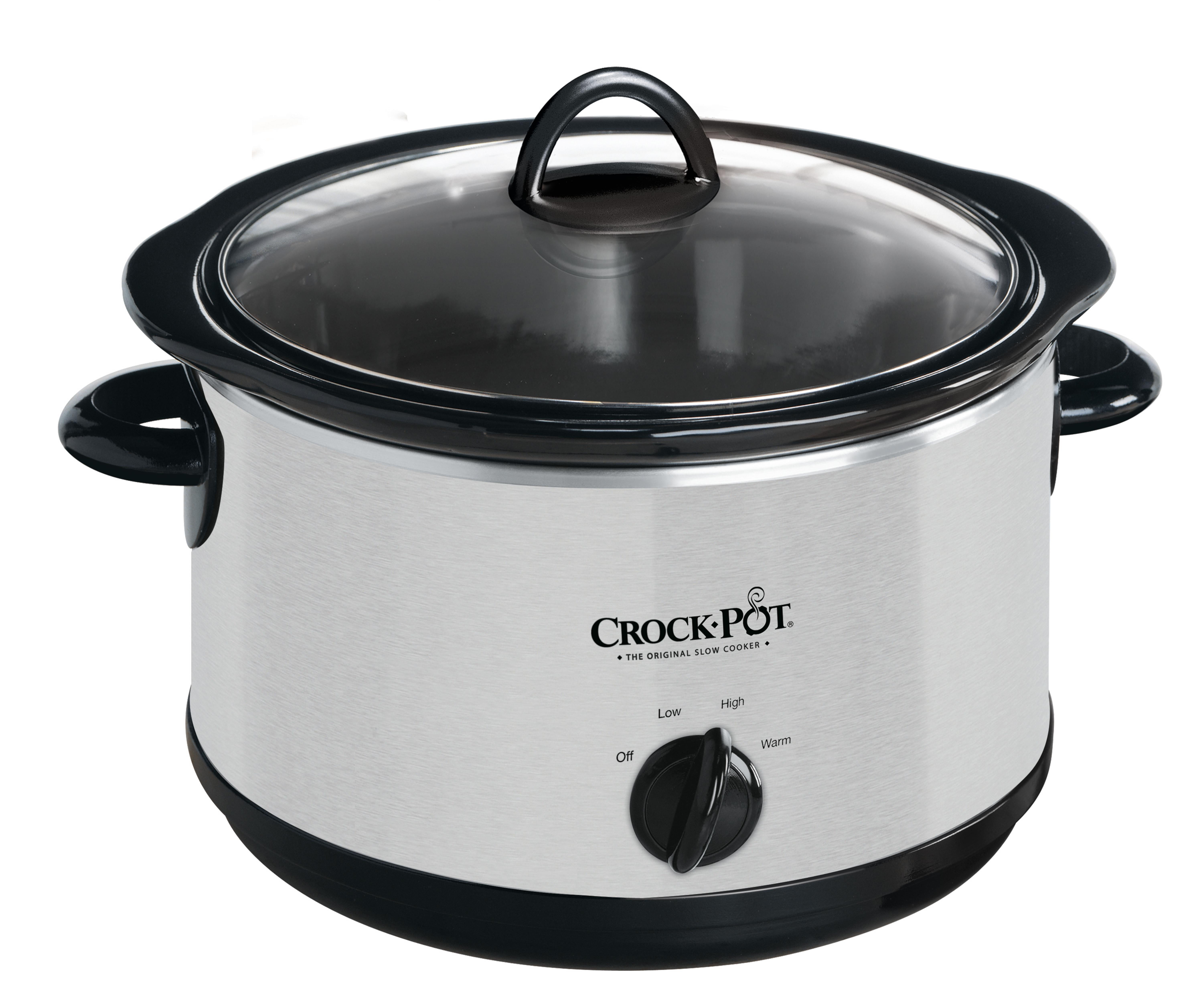 Crock-Pot The Original Slow Cooker, 5-Quart, Stainless Steel