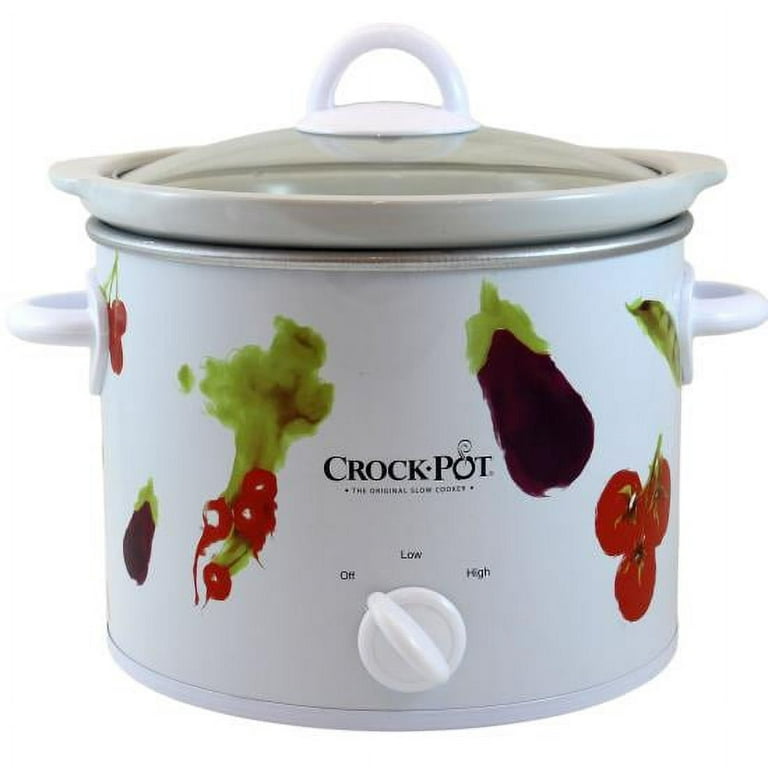 Crock-Pot 4 Quart Manual Slow Cooker, Serves 4+ Dishwasher-safe