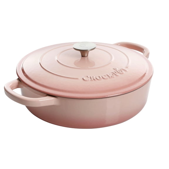 CrockPot Artisan Enameled Cast Iron Braiser Pan 5 Qt