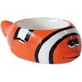 thumbnail image 1 of Crockery Critters Clown Fish Egg Cup from Deluxebase. Ceramic Egg Cup for Soft Boiled Eggs. Ideal Novelty Fish Gift for Kitchen Decor & Kitchenware., 1 of 3