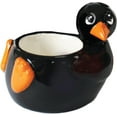 thumbnail image 1 of Crockery Critters Penguin Egg Cup by Deluxebase | Ceramic Animal Egg Holder | Fun Gift for Kids, 1 of 3