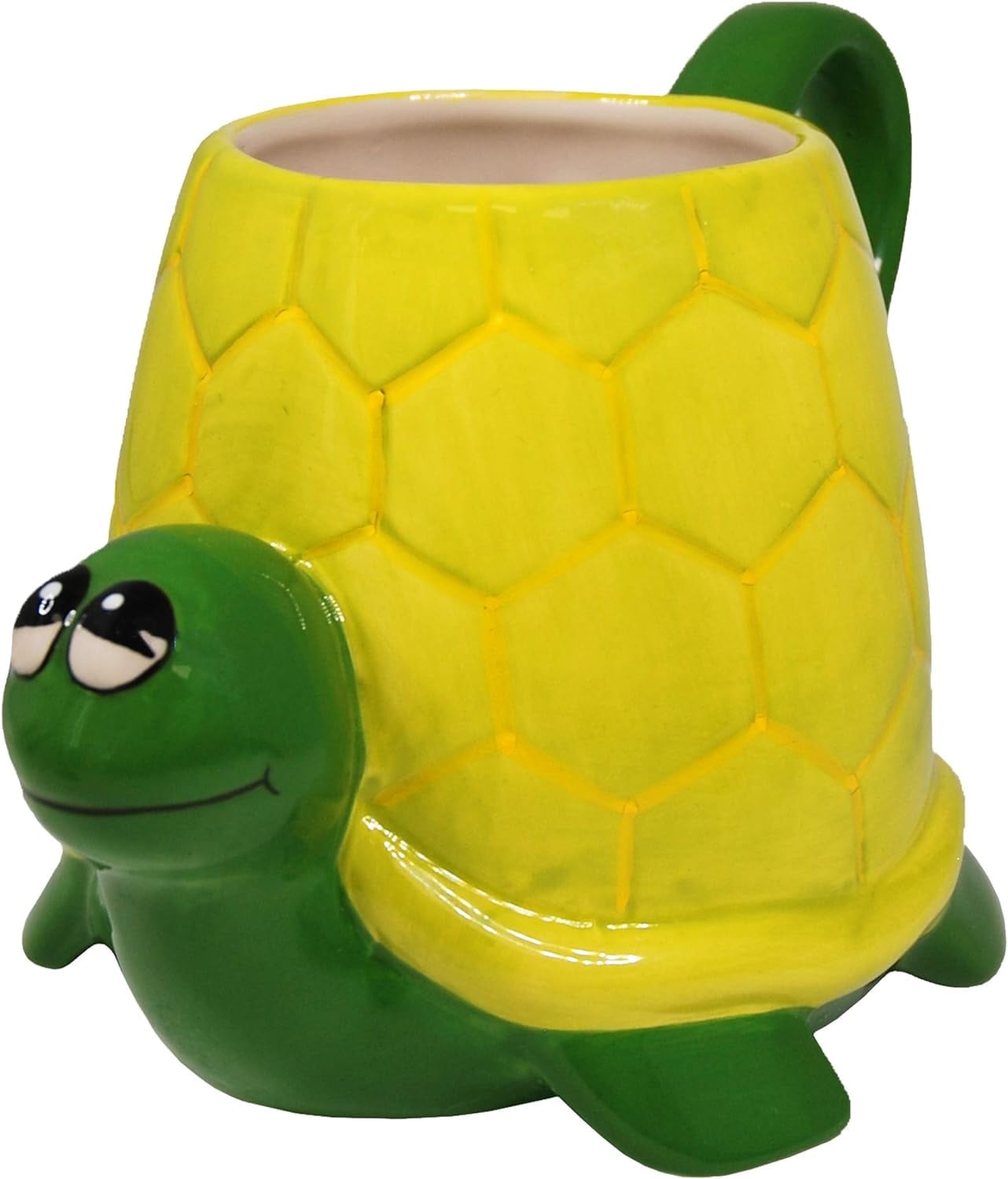 Turtle Shell Cups Crockery Critters - Sea Turtle Mug From Deluxebase. Hand-Painted Animal ...