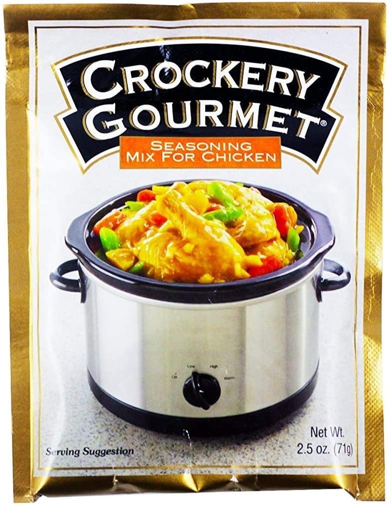 Crockery Gourmet ChickenUMRT Crockery Cooking Seasoning Mix 2.5 OZ ...