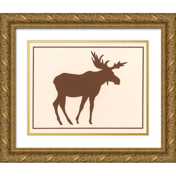 Crockett Collection 24x19 Gold Ornate Wood Framed with Double Matting Museum Art Print Titled - Ca133
