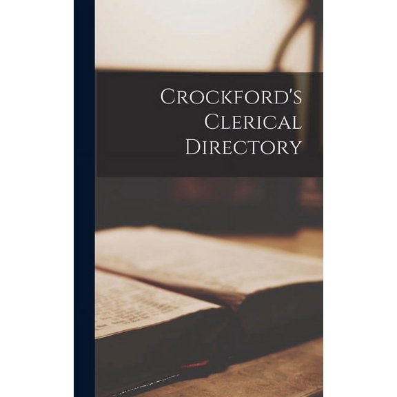 Crockford's Clerical Directory (Hardcover)