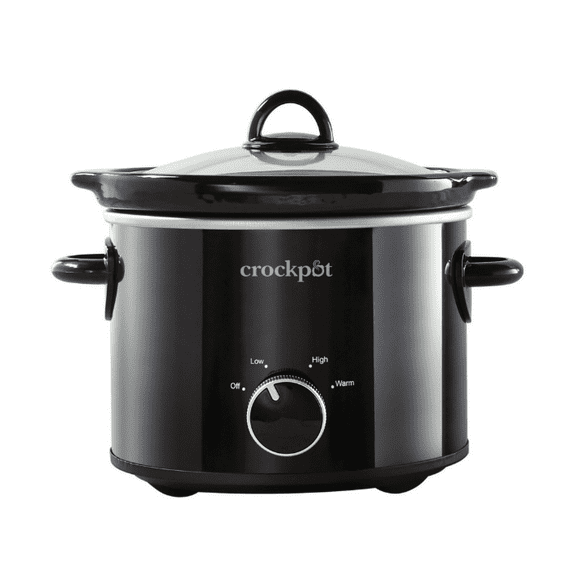 Crockpot 2-Quart Classic Slow Cooker Small Slow Cooker Black