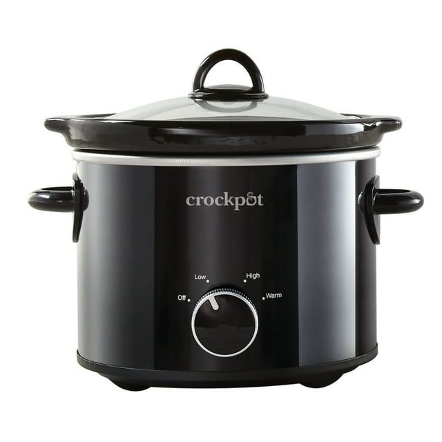 Crockpot™ 2-Quart Classic Slow Cooker, Small Slow Cooker, Black ...