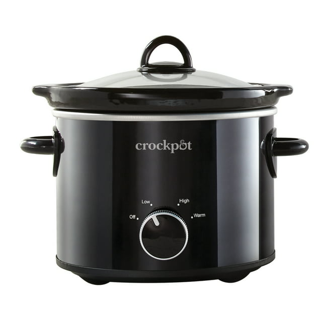 Crockpot™ 2-Quart Classic Slow Cooker, Small Slow Cooker, Black