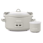 Crockpot  7-Quart Cook & Carry  Slow Cooker, Mushroom