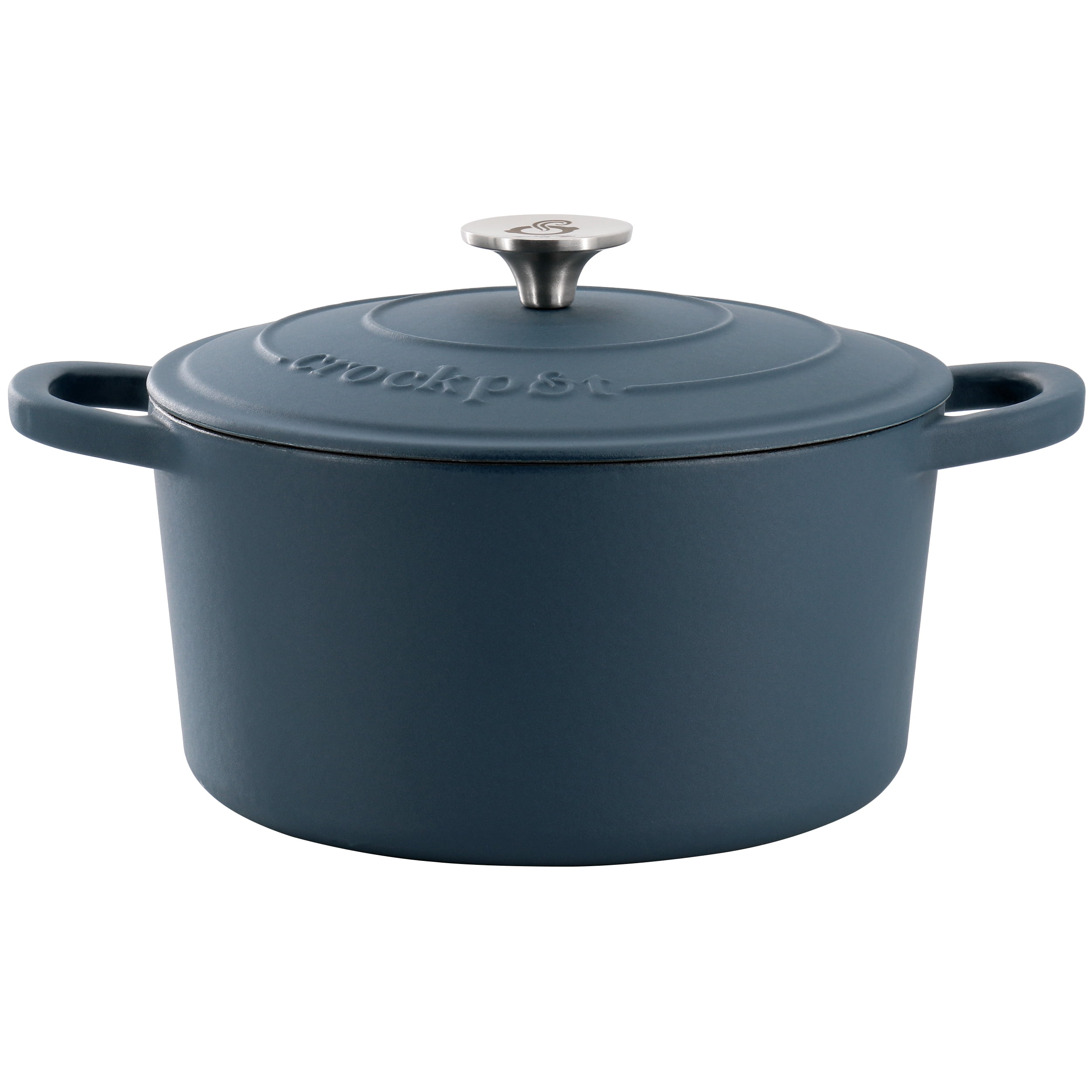 Crock-Pot Artisan Dutch Oven, Quart Enameled Cast Iron, Matte
