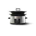 thumbnail image 1 of Crockpot Programmable Choose-a-Crock Slow Cooker, Stainless Steel, 1 of 7