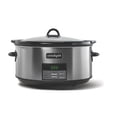 thumbnail image 1 of Crockpot® Programmable 8-Quart Slow Cooker, Black Stainless Collection, 1 of 3