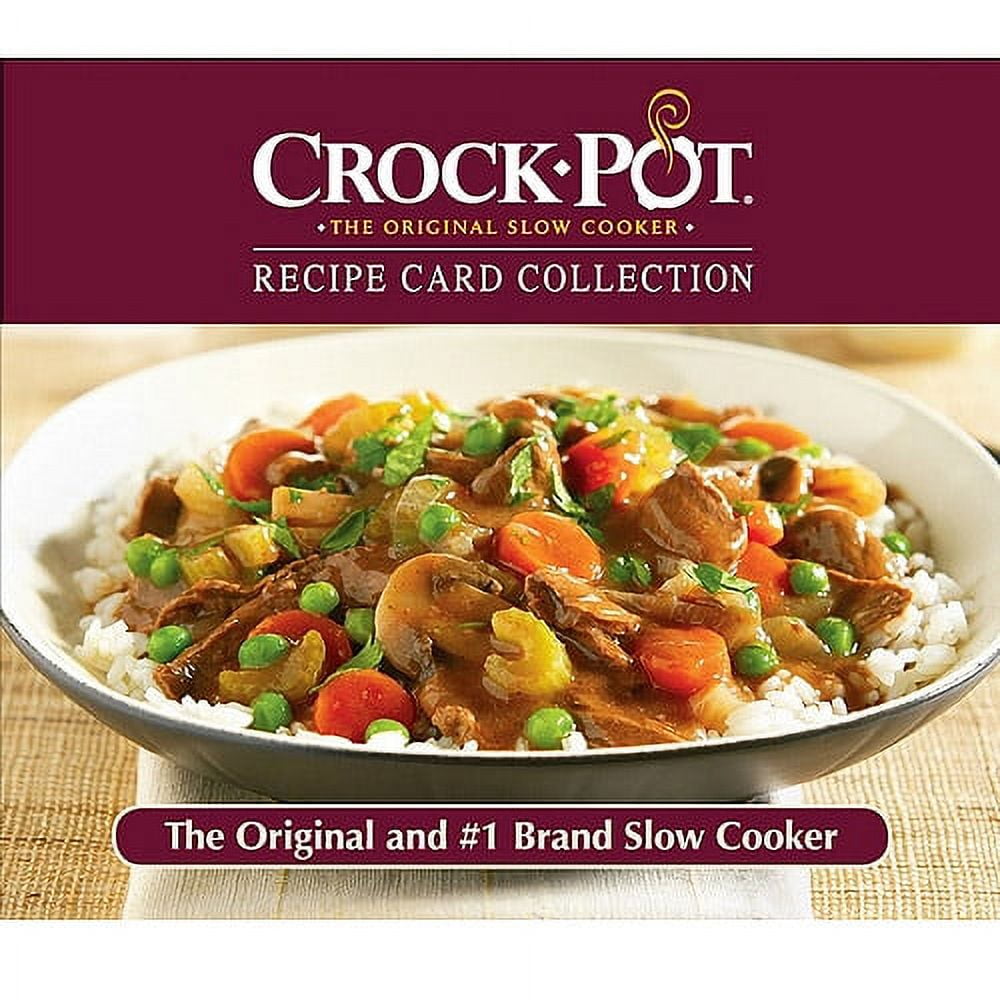 Crock-pot Cookbook and Recipe Cards [Book]