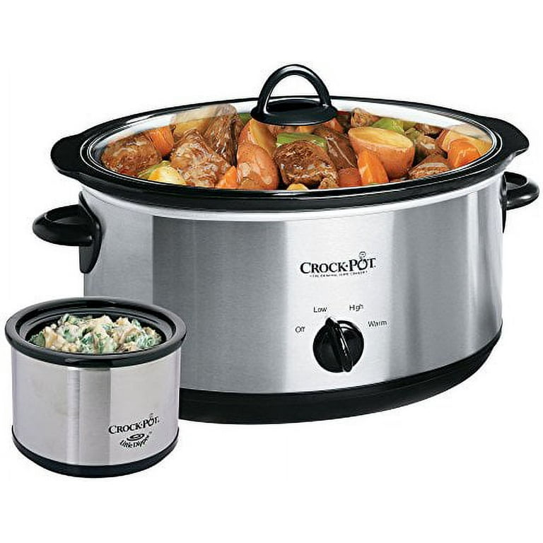 Crockpot™ Little Dipper® Food Warmer, Silver