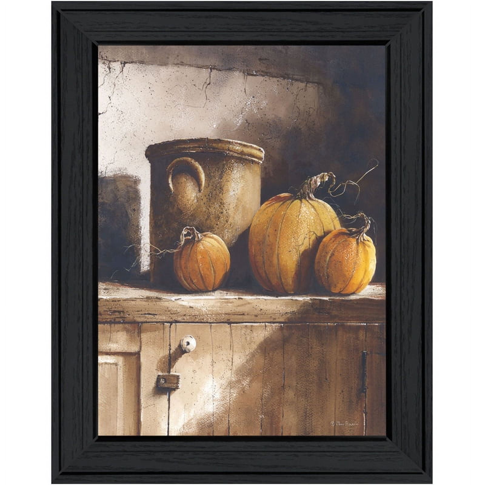 Crocks And Pumpkins 2 Black Framed Print Wall Art Crocks And Pumpkins 2 Black Framed Print Wall Art