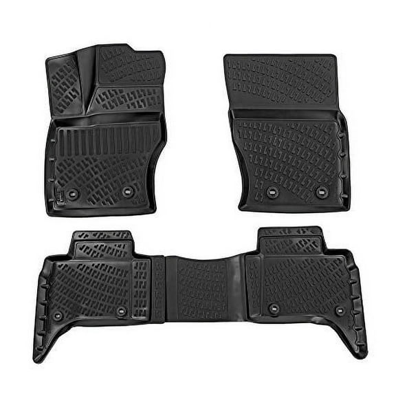 Crocliner Front and Rear All Weather Custom Fit Floor Mats for Land Rover - Range Rover Sport / 2014-2020