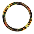 thumbnail image 1 of Crocodile 14.5 Inch Printing PVC Leather Auto Accessories Steering Wheel Cover Car Wheel Covers Car Wheel Cover, 1 of 6