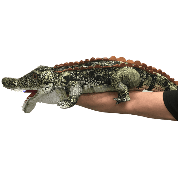 Crocodile Hand Puppet Plush Stuffed Animal 40"