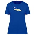 thumbnail image 1 of Crocodile & Bird Doodle Cartoon T-Shirt Women -Image by Shutterstock, Female Large, 1 of 2